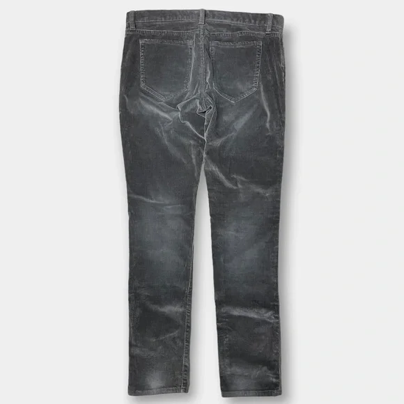 EUC Banana Republic Dark Grey Corduroy Pants Low Rise Size 30 - Picture 4 of 5